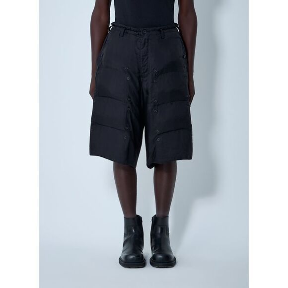 Yohji Yamamoto Men Padded Shorts